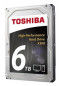 HDD 3.5" 6.0TB 7200rpm SATA3 128MB Toshiba X300 High Performance (HDWE160UZSVA) (HDETS10GCA51)