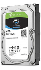 HDD 3.5" 6.0TB 5400rpm SATA3 256MB Seagate SkyHawk (ST6000VX001) 24/7, для систем видеонаблюдения и AV-серверов