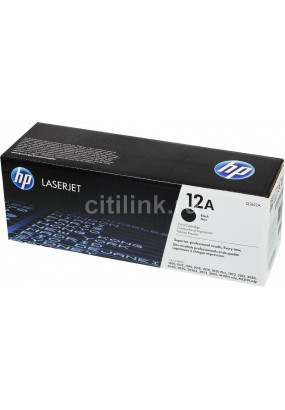 Тонер Картридж HP 12A Q2612A черный для HP LJ 1010/1012/1015/1018/1020/1022 (2000стр.)