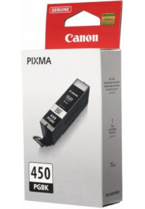 Картридж PGI-450PGBK черный для Canon Pixma iP7240/MG6340/MG5440