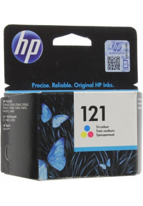 Картридж 121 Color Deskjet для HP F2493/D1663/D2563/D2645 165стр. (CC643HE)