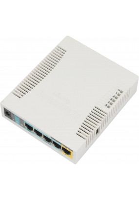 MikroTik RouterBOARD RB951Ui-2HnD, Wi-Fi Роутер, 2.4GHz, 802.11b/g/n, MIMO 2x2, 5xLAN, раздача PoE