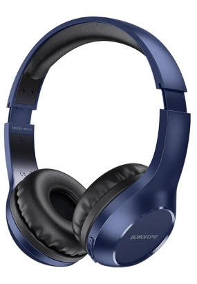 Bluetooth стерео гарнитура Borofone BO12 Power BT headset (blue)