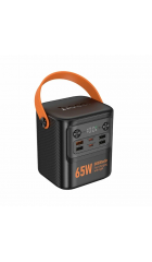 Аккумулятор внешний резервный HOCO J152 Pro Tough PD65W+light (80000mAh) (чёрный)
