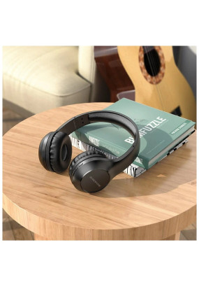 Наушники bluetooth полноразмерные BOROFONE BO12 Power (чёрный)