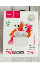 Наушники bluetooth HOCO DEW10 Original series TWS, White