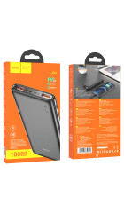 Портативное ЗУ (Power Bank) 10000mAh (HOCO J80) 20W/2 USB 3.0/Micro/Type-C (черный)