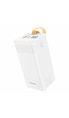 Внешний аккумулятор Denmen DP25, 50000mAh + фонарик (white)