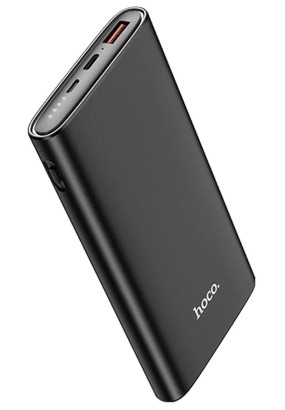 Аккумулятор внешний резервный HOCO J83 Standard PD20W+QC3.0 (metal gray)