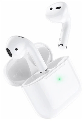 Bluetooth-стереогарнитура Hoco EW02 Plus True wireless BT headset (white)