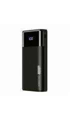 Аккумулятор внешний резервный BOROFONE DBT01 PD fast charge 40000mAh (чёрный)