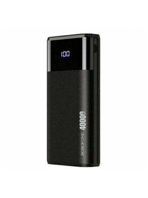 Аккумулятор внешний резервный BOROFONE DBT01 PD fast charge 40000mAh (чёрный)