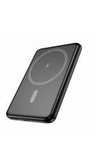 Внешний аккумулятор с беспроводной зарядкой Hoco J140A Tony, 5000мАч, PD20Вт (black)