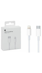 Кабель круглый Apple A1656 (Оригинал) Lightning 8-pin MFI - USB Type-C белый 1 м