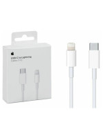 Кабель круглый Apple A1656 (Оригинал) Lightning 8-pin MFI - USB Type-C белый 1 м