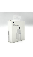Сетевое зарядное устройство Аpple iPhone 20W (Оригинал), 3.0A, 1 Type-C, 5V, пластик, белый