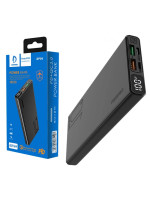 Внешний аккумулятор Denmen DP06 10000 мАч, 5.0A, 2 USB, зарядка через microUSB/Type-C, зеленый, фирм