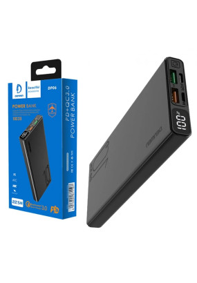 Внешний аккумулятор Denmen DP06 10000 мАч, 5.0A, 2 USB, зарядка через microUSB/Type-C, зеленый, фирм