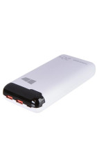 Внешний аккумулятор  Smart 20000mAh 3USB 3.0A Type-C More choice PB32S-20  (White)