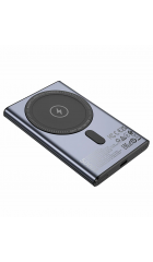 Внешний аккумулятор Hoco Q32 Bird PD20W SafeMag 5000mAh Type-C/Type-C (metal gray)(239681)
