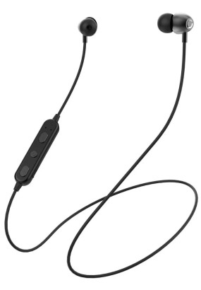 Наушники XO-BS15, Bluetooth v4.2, микрофон, кнопка ответа, рег. громк, черные