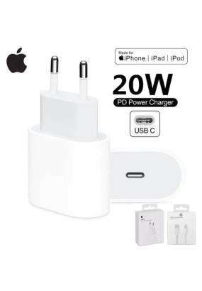 СЗУ для iPhone USB - C 20W PD (white)(HC)