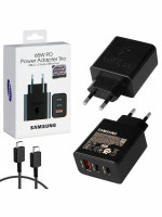 СЗУ для Samsung (НС) 65W, блочок + кабель Type-C, в коробке