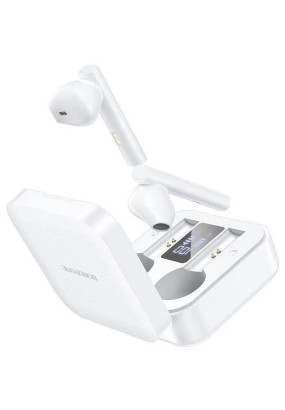 Bluetooth-стереогарнитура Borofone BE40 Triumph TWS wireless headset (white)