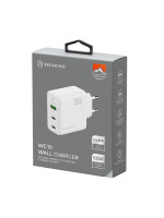 СЗУ Breaking WC10, USB-А + 2USB-C, GaN 65W, MOUNTAIN SERIES (Белый)