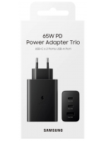 СЗУ Samsung EP-T6530, PD, 2Type-C, 1USB, 3A, 65Вт оригинал (black)